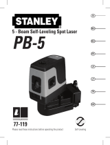 Stanley PB5 Kasutusjuhend