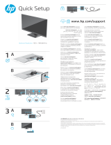 HP P22 G4 22 FHD Monitor series Kasutusjuhend