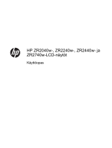 HP ZR2240w 21.5-inch LED Backlit IPS Monitor Kasutusjuhend