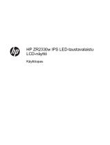 HP ZR2330w 23-inch IPS LED Backlit Monitor Kasutusjuhend