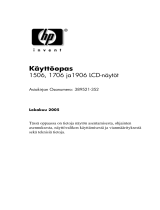 HP COMPAQ 19 INCH FLAT PANEL MONITORS Kasutusjuhend