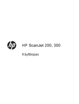 HP Scanjet 300 Flatbed Scanner Kasutusjuhend