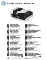 HP ScanJet Enterprise Flow 7500 Flatbed Scanner paigaldusjuhend