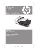 HP Scanjet N6310 Document Flatbed Scanner Lühike juhend