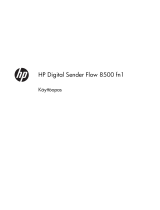 HP Digital Sender Flow 8500 fn1 Document Capture Workstation series Kasutusjuhend