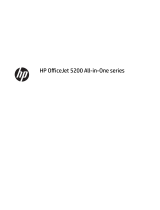 HP OfficeJet 5200 All-in-One Printer series Kasutusjuhend