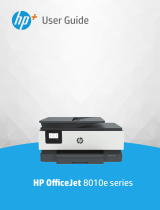 HP OfficeJet 8010e All-in-One Printer series Kasutusjuhend