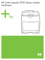 HP Color LaserJet 2700 Printer series Kasutusjuhend