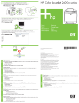 HP COLOR LASERJET 2600N PRINTER Lühike juhend