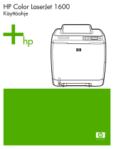 HP COLOR LASERJET 1600 PRINTER Kasutusjuhend