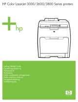 HP Color LaserJet 3800 Printer series Lühike juhend