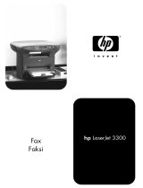 HP LaserJet 3300 Multifunction Printer series Kasutusjuhend