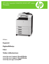 HP Color LaserJet CM6030/CM6040 Multifunction Printer series teatmiku