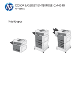 HP Color LaserJet Enterprise CM4540 MFP series Kasutusjuhend