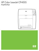 HP Color LaserJet CP4005 Printer series Kasutusjuhend