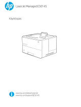 HP LaserJet Managed E50145 series Kasutusjuhend