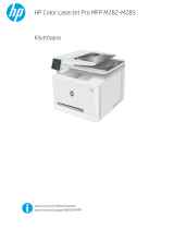 HP Color LaserJet Pro M282-M285 Multifunction Printer series Kasutusjuhend
