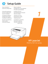 HP LaserJet M207e-M212e Printer series paigaldusjuhend