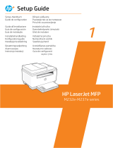 HP LaserJet MFP M232e-M237e Printer series paigaldusjuhend