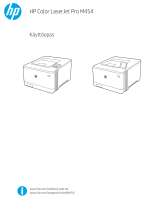 HP Color LaserJet Pro M453-M454 series Kasutusjuhend