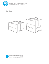 HP LaserJet Enterprise M507 series Kasutusjuhend