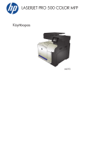 HP LaserJet Pro 500 Color MFP M570 Kasutusjuhend