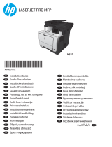 HP LaserJet Pro MFP M521 series paigaldusjuhend