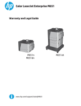 HP Color LaserJet Enterprise M651 series Kasutusjuhend