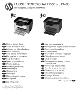 HP LaserJet Pro P1606 Printer series Kasutusjuhend