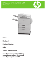 HP LaserJet M9040/M9050 Multifunction Printer series Lühike juhend