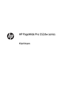 HP PageWide Pro 552dw Printer series Kasutusjuhend