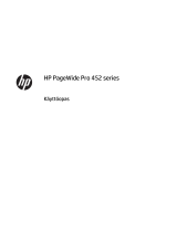 HP PageWide Pro 452dn Printer series Kasutusjuhend