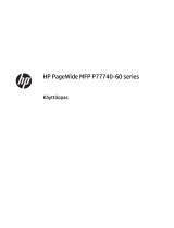 HP PageWide Managed P77740 Multifunction Printer series Kasutusjuhend