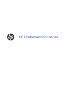 HP Photosmart 5510 e-All-in-One Printer/Duplexer series - B111 Kasutusjuhend