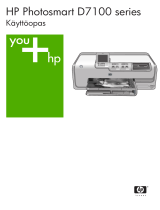 HP Photosmart D7100 Printer series Kasutusjuhend