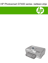 HP Photosmart D7400 Printer series Kasutusjuhend