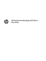 HP DeskJet Ink Advantage 4670 All-in-One Printer series Kasutusjuhend