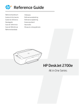 HP DeskJet 2700e All-in-One series Lühike juhend