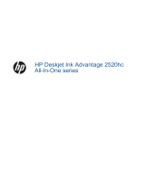 HP Deskjet Ink Advantage 2520hc All-in-One Printer series Kasutusjuhend