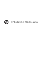 HP Deskjet Ink Advantage 2540 All-in-One Printer series Kasutusjuhend