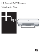 HP Deskjet D4200 Printer series Kasutusjuhend