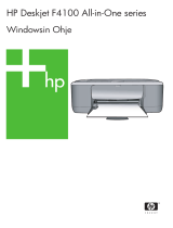 HP Deskjet F4100 All-in-One Printer series Kasutusjuhend