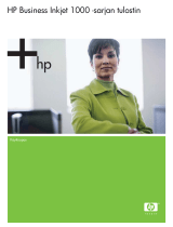 HP BUSINESS INKJET 1000 PRINTER Kasutusjuhend
