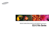HP Samsung CLX-2161 Color Laser Multifunction Printer series Kasutusjuhend