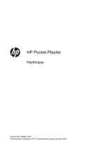 HP Pocket Playlist Kasutusjuhend