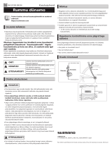 Shimano DH-UR705-3D Kasutusjuhend