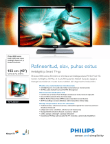 Philips 40PFL8606H/12 Product Datasheet