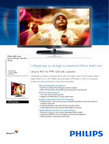 Philips 37PFL6606H/12 Product Datasheet