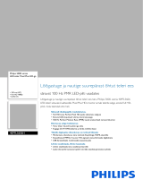 Philips 40PFL5606H/58 Product Datasheet