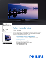 Philips 32PFL3018H/12 Product Datasheet